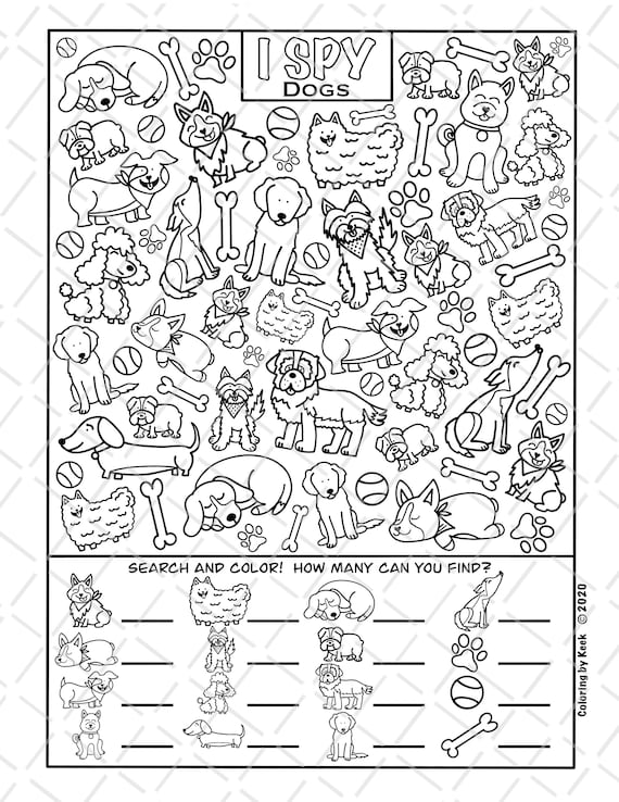 200+ Cute Dog Coloring Pages 140