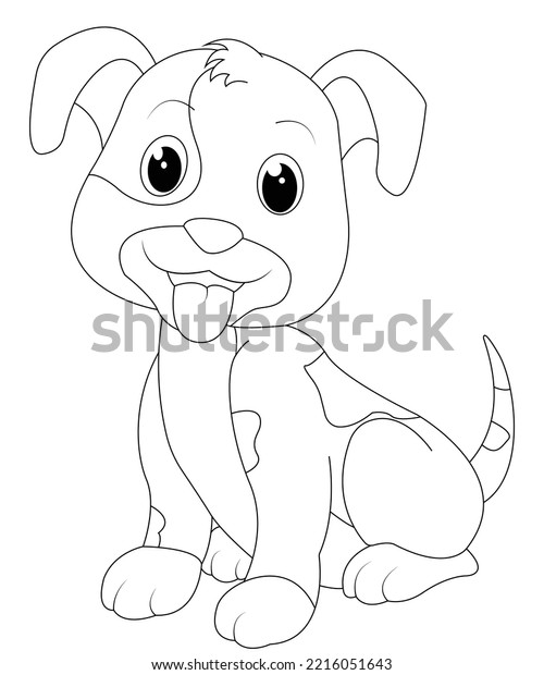 200+ Cute Dog Coloring Pages 161