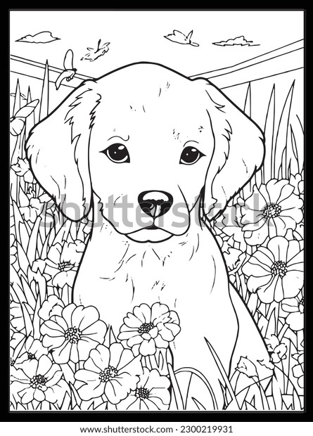 200+ Cute Dog Coloring Pages 189