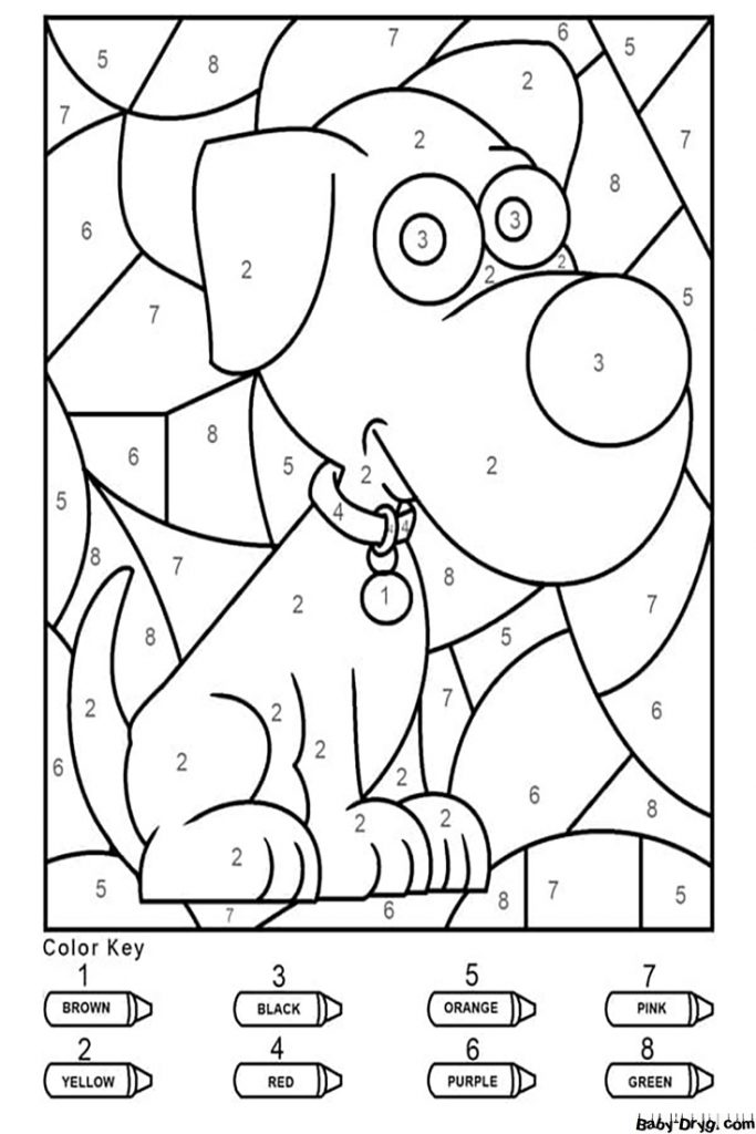 200+ Cute Dog Coloring Pages 67