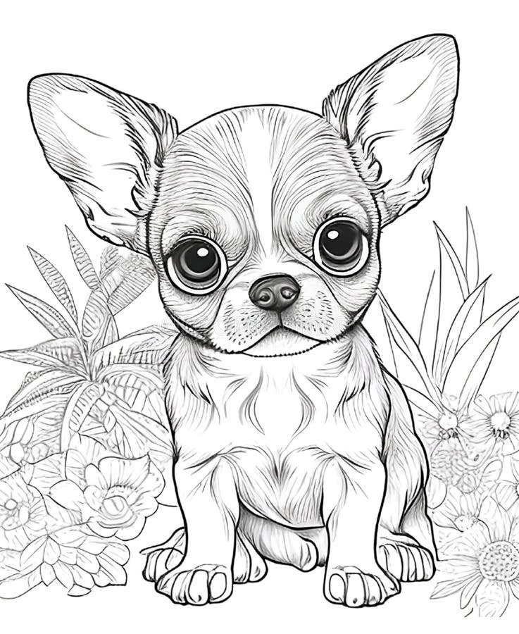 200+ Cute Dog Coloring Pages 76