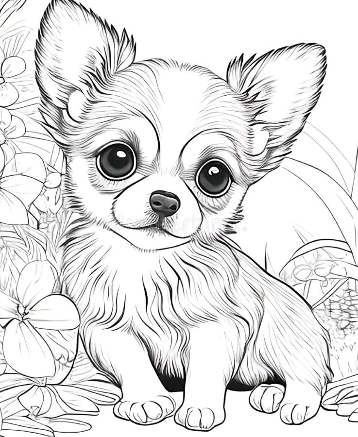 200+ Cute Dog Coloring Pages 79