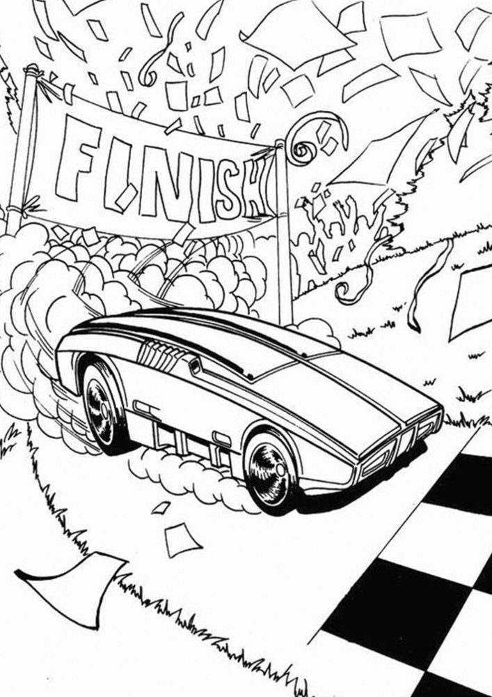 200+ Racecar Color Page Ideas: Zoom into Creativity 59