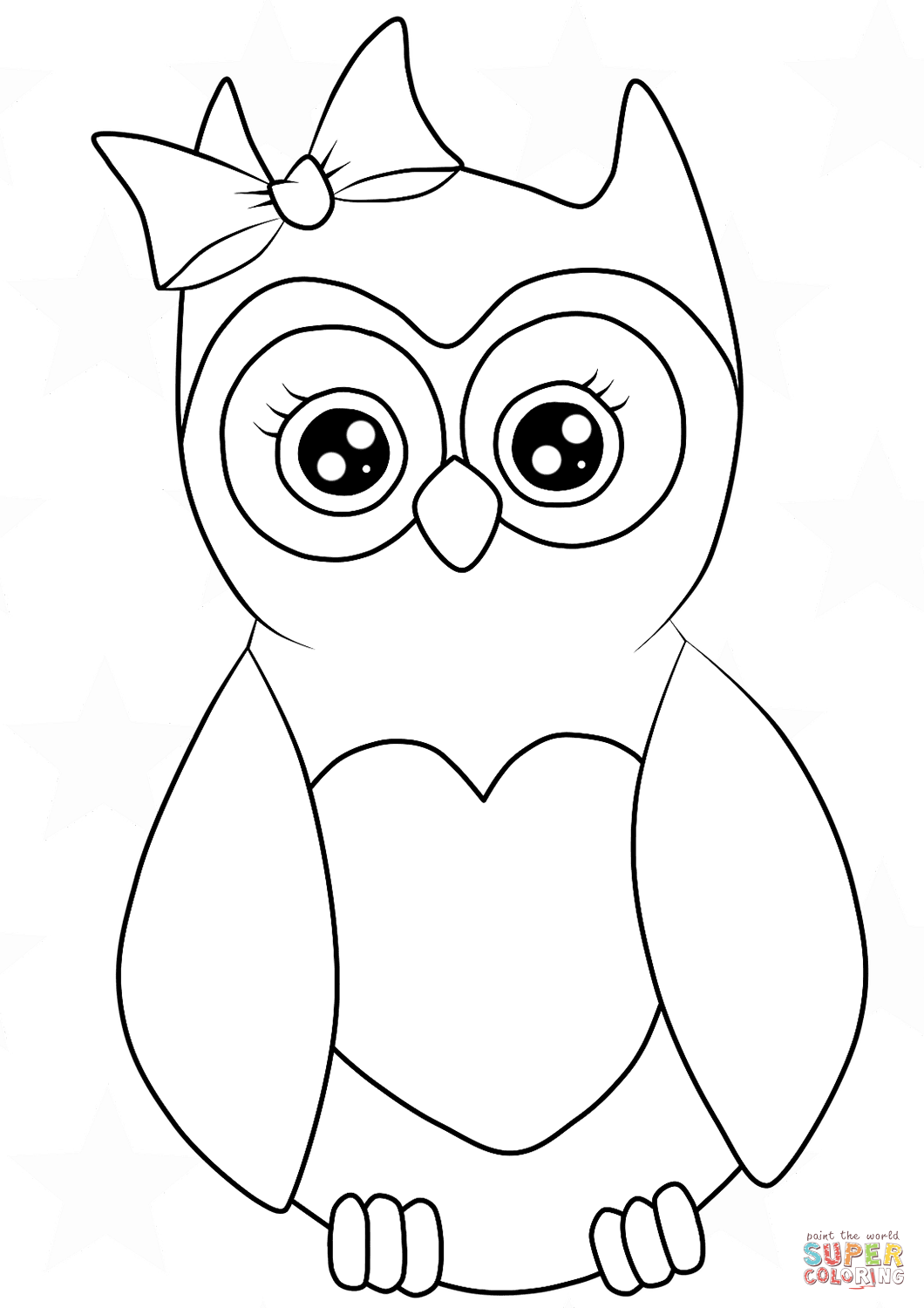 80+ Owl Coloring Pages: Wise and Wonderful 26