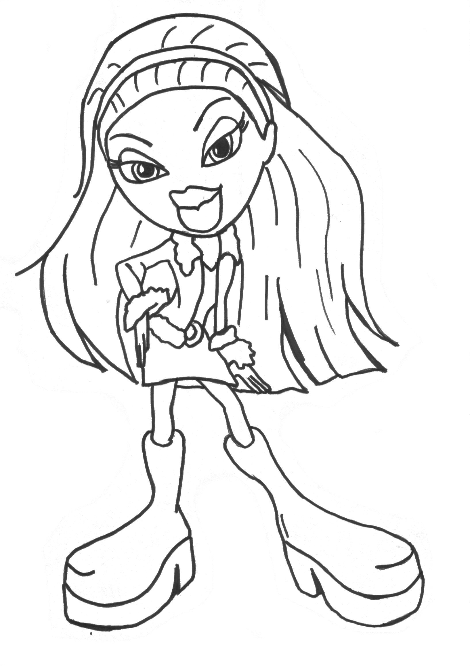 90+ Bratz Coloring Pages: Glamorous Coloring Fun 2