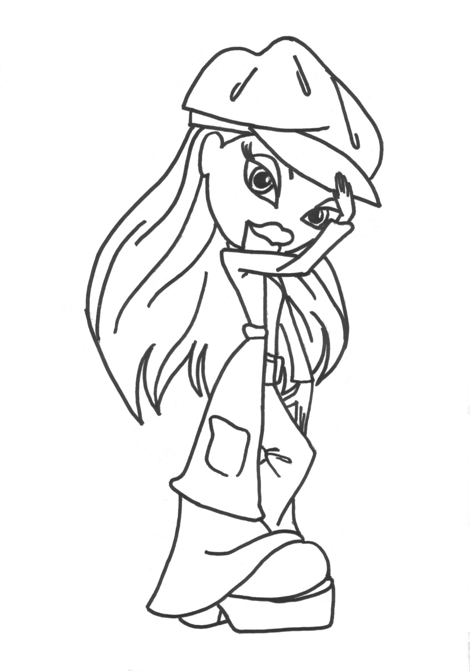 90+ Bratz Coloring Pages: Glamorous Coloring Fun 3