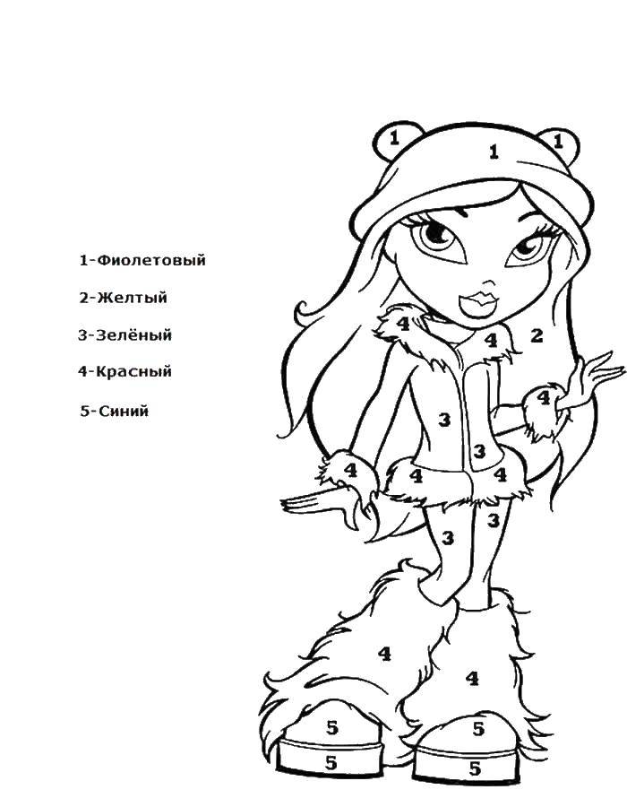 90+ Bratz Coloring Pages: Glamorous Coloring Fun 51