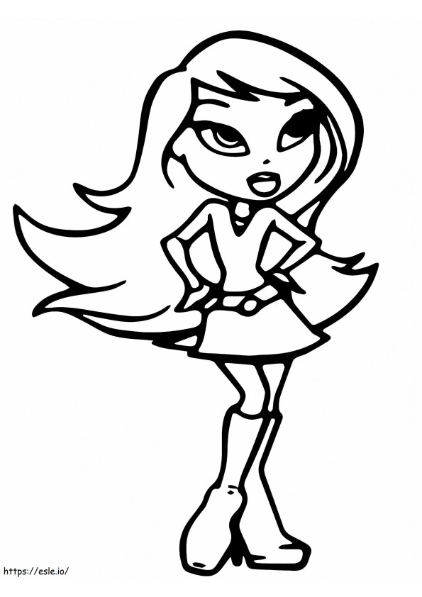 90+ Bratz Coloring Pages: Glamorous Coloring Fun 58