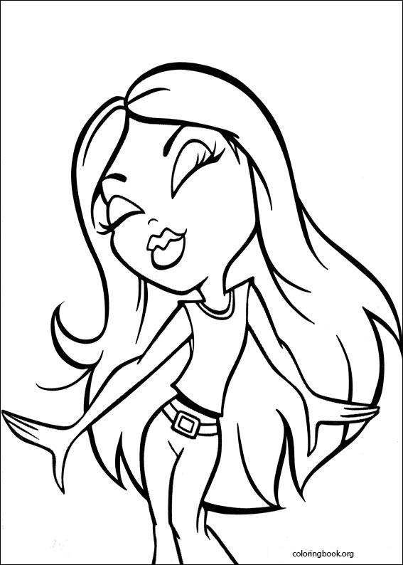 90+ Bratz Coloring Pages: Glamorous Coloring Fun 73