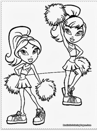 90+ Bratz Coloring Pages: Glamorous Coloring Fun 84