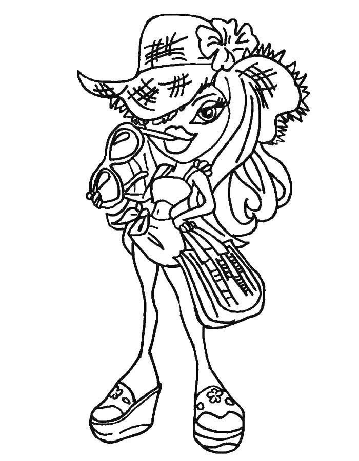 90+ Coloring Pages of Bratz: Glamorous Coloring Fun 41