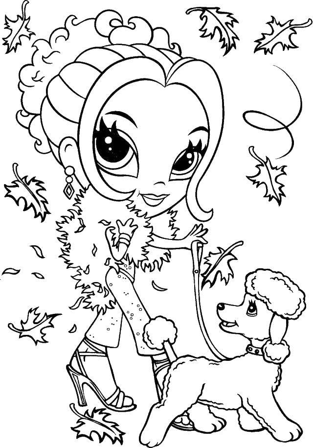 90+ Coloring Pages of Bratz: Glamorous Coloring Fun 44