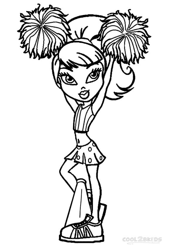 90+ Coloring Pages of Bratz: Glamorous Coloring Fun 89