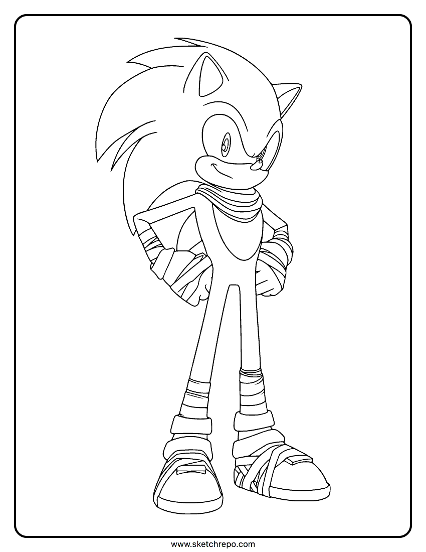 110+ Tails Coloring Pages for Sonic Fans 107