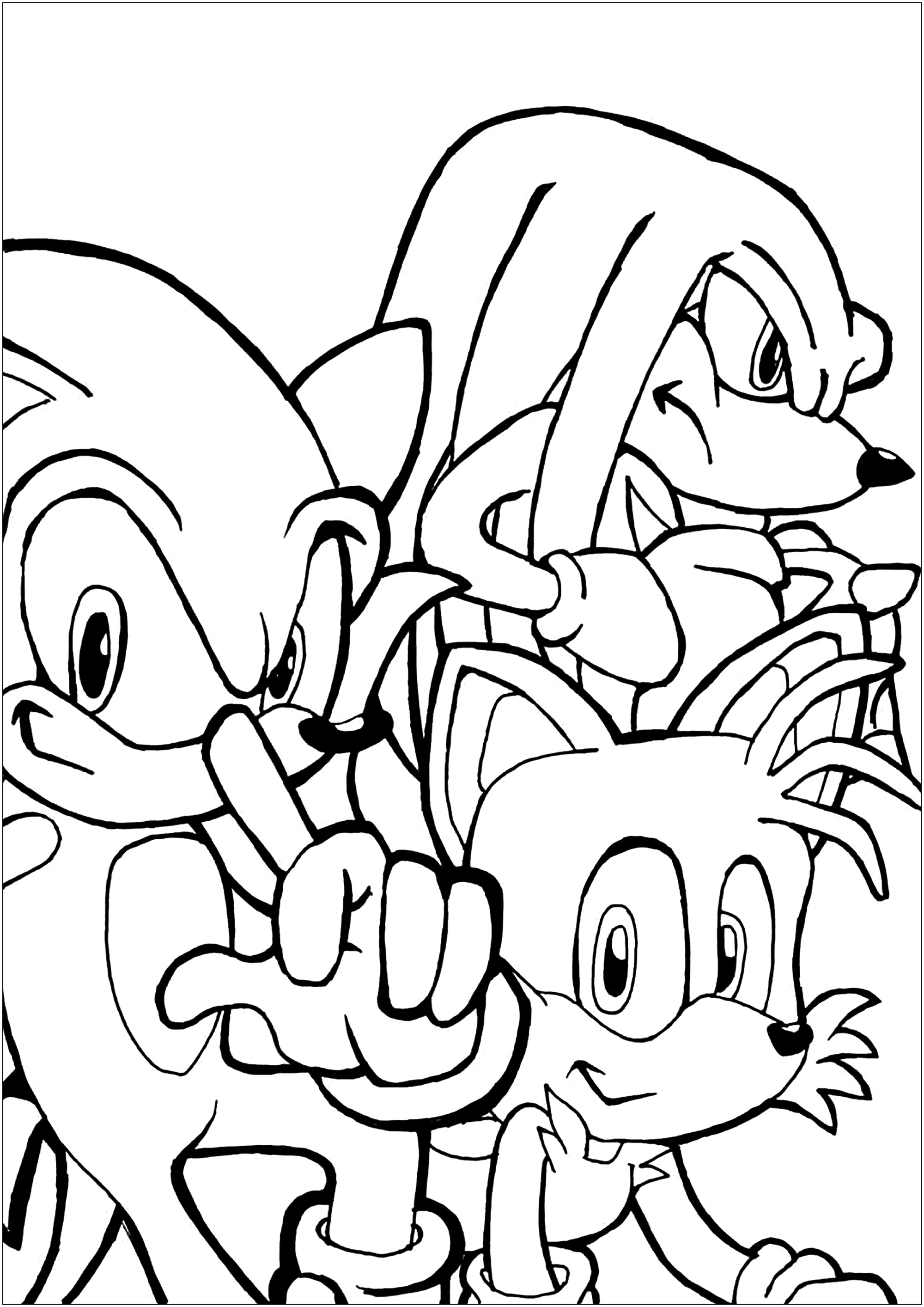 110+ Tails Coloring Pages for Sonic Fans 26