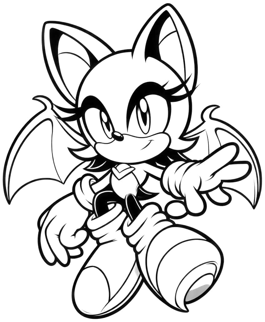 110+ Tails Coloring Pages for Sonic Fans 34