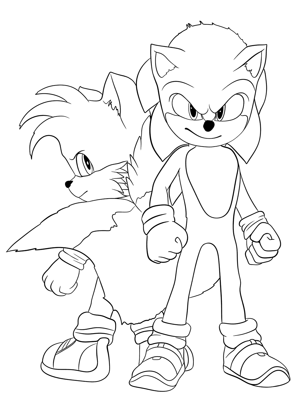 110+ Tails Coloring Pages for Sonic Fans 4