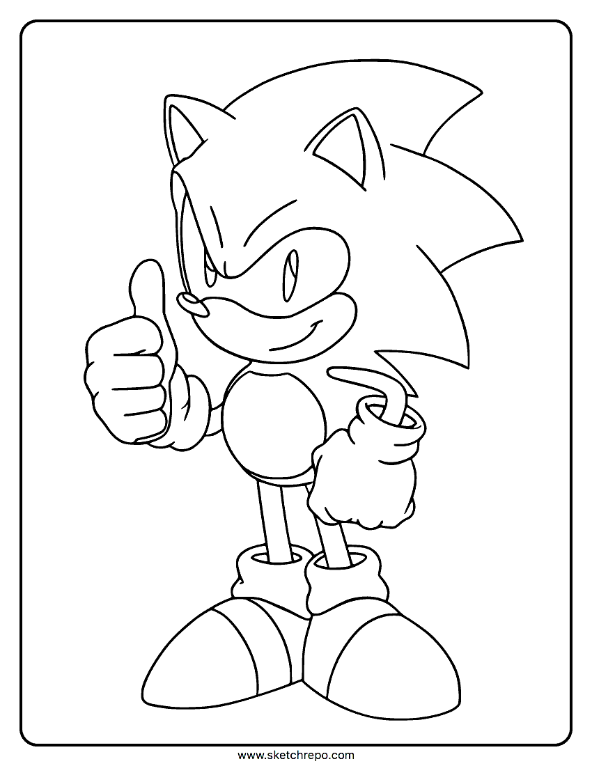 110+ Tails Coloring Pages for Sonic Fans 54