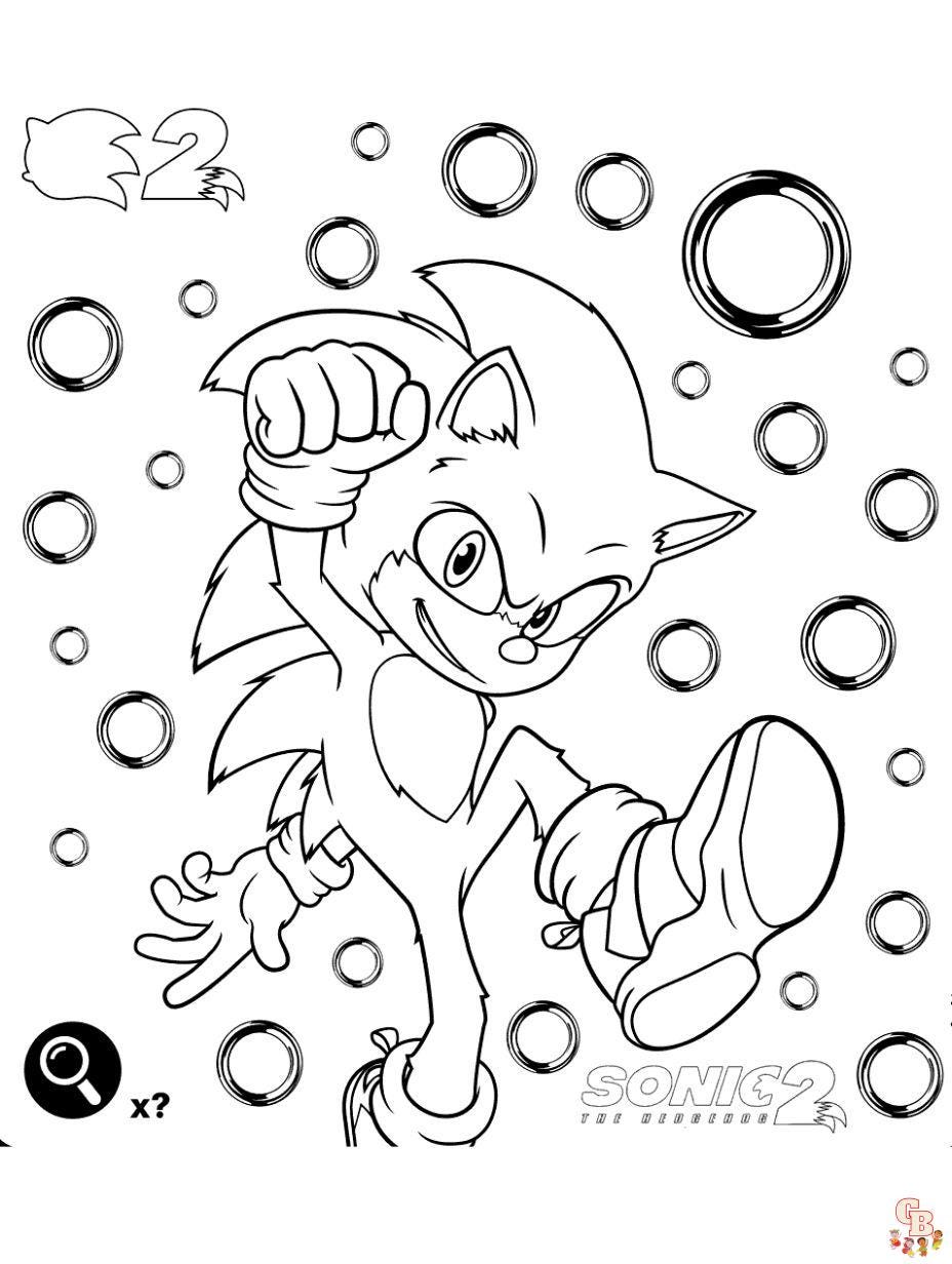 110+ Tails Coloring Pages for Sonic Fans 55