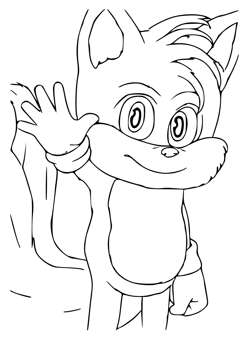 110+ Tails Coloring Pages for Sonic Fans 62