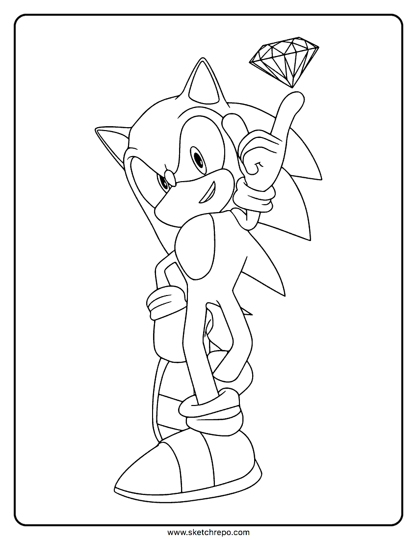 110+ Tails Coloring Pages for Sonic Fans 8