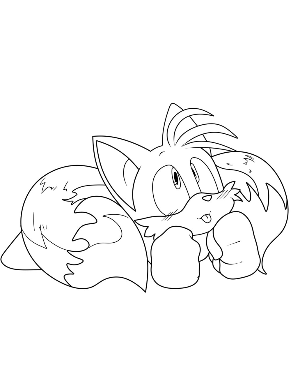 110+ Tails Coloring Pages for Sonic Fans 85