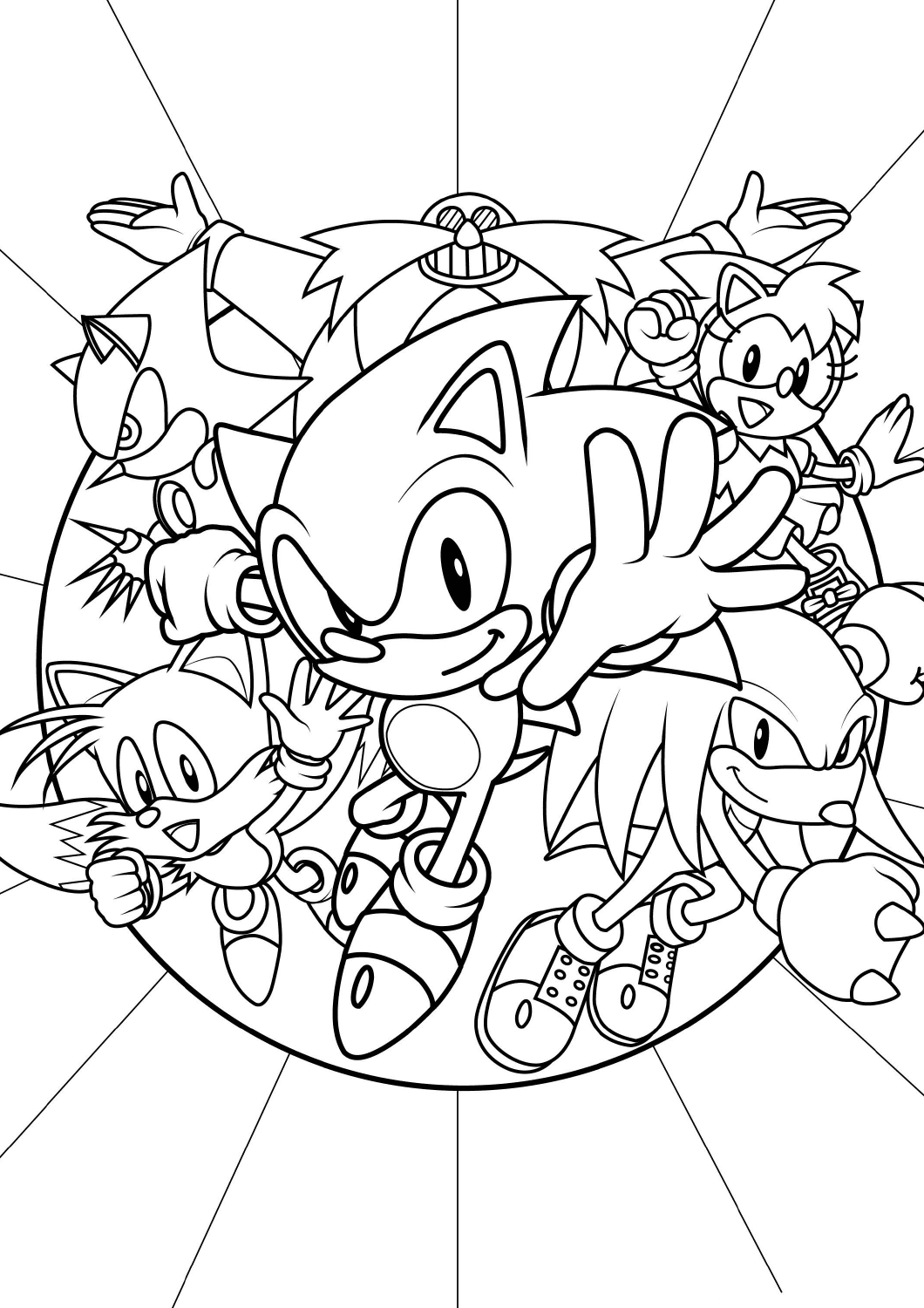 110+ Tails Coloring Pages for Sonic Fans 92