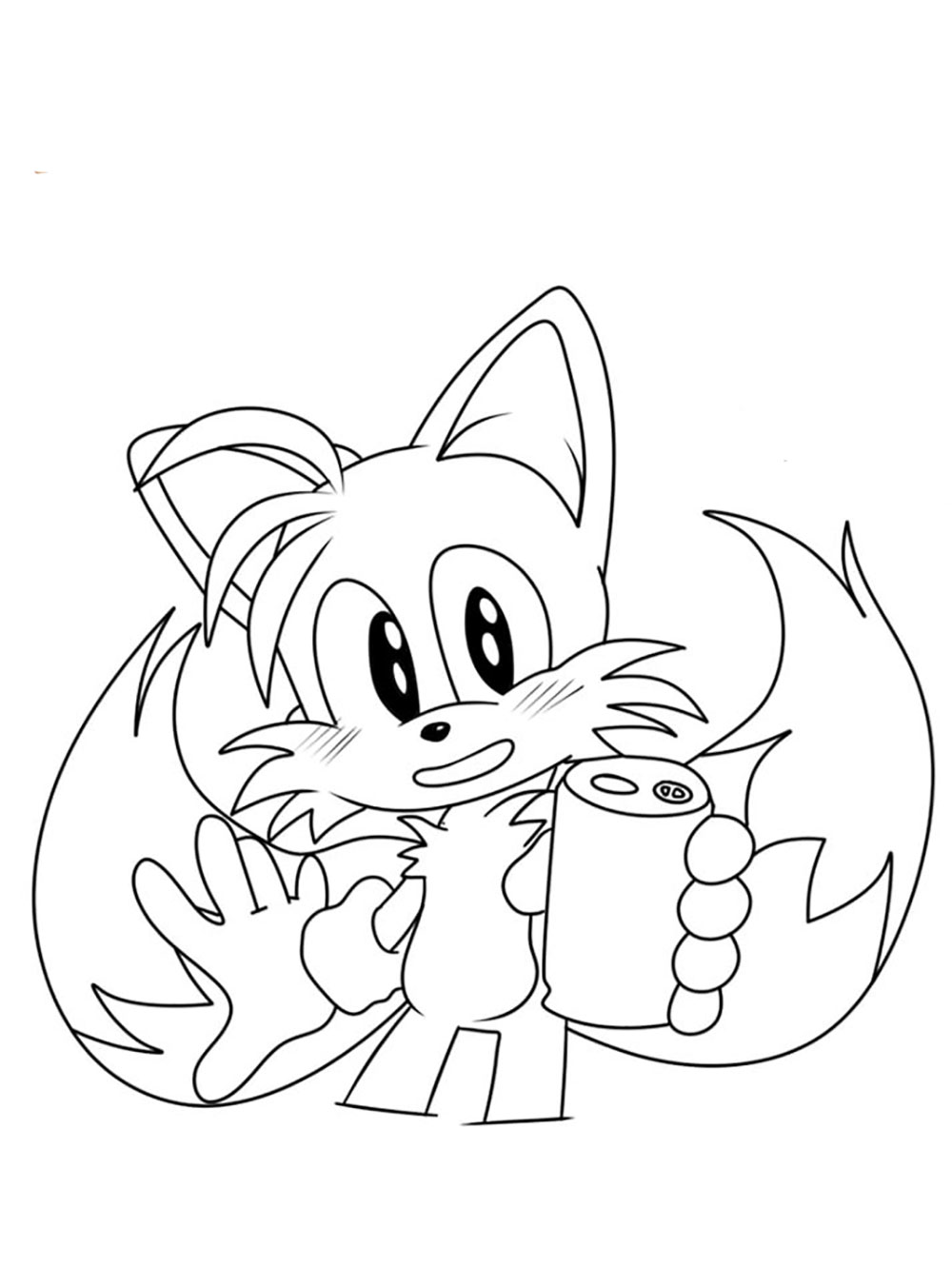 110+ Tails Coloring Pages for Sonic Fans 93