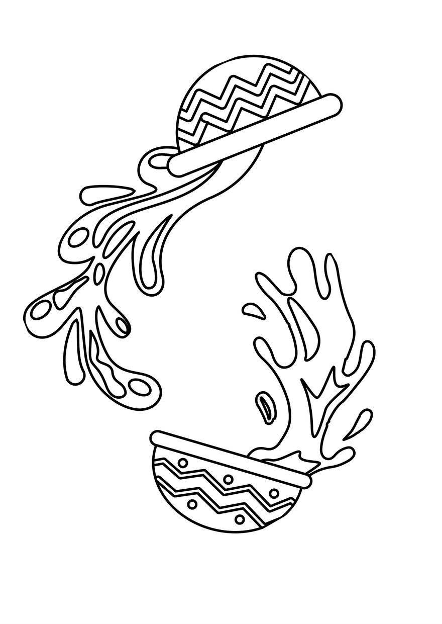 116 Holi Festival Coloring Pages Printable 91