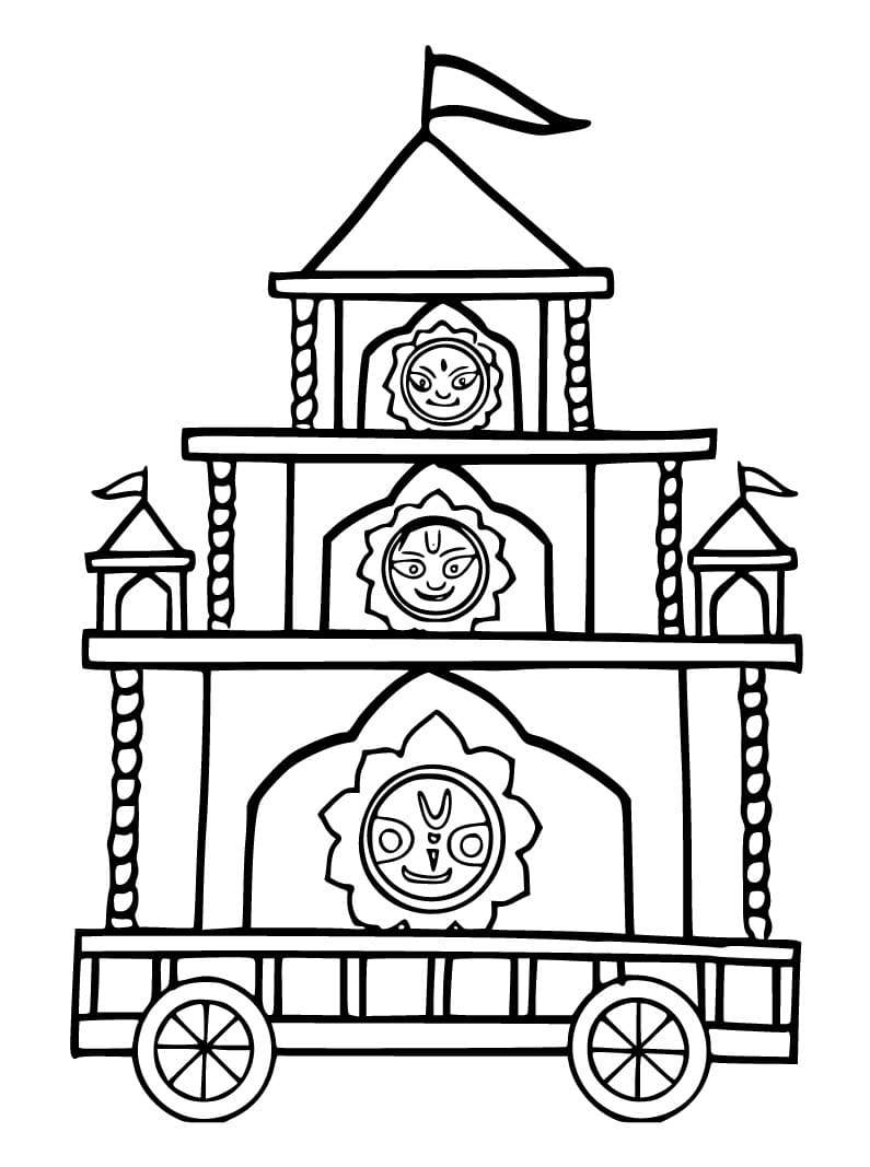 116 Holi Festival Coloring Pages Printable 93