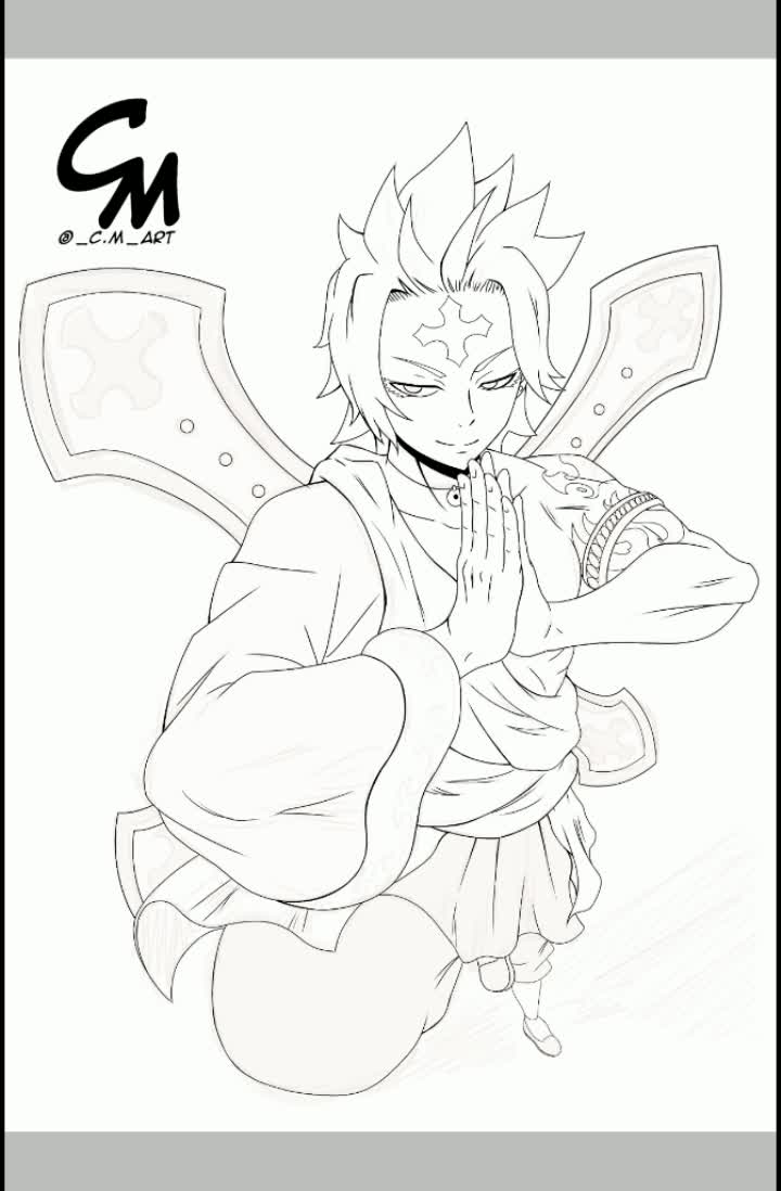 118+ Rengoku Demon Slayer Coloring Pages Printable 32