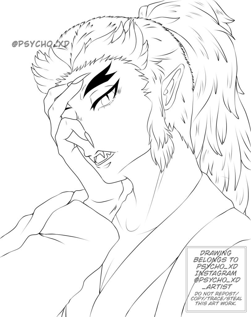 118+ Rengoku Demon Slayer Coloring Pages Printable 98