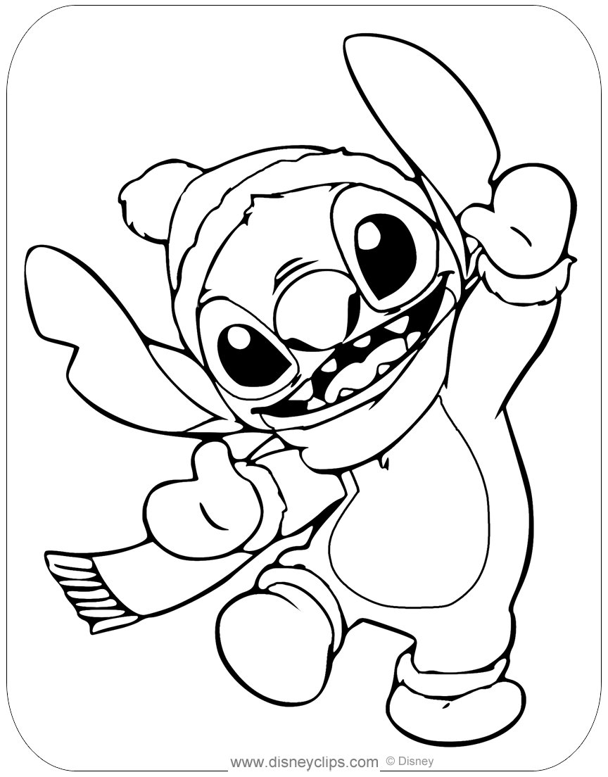 125+ Coloring Page Lilo and Stitch Printable 113