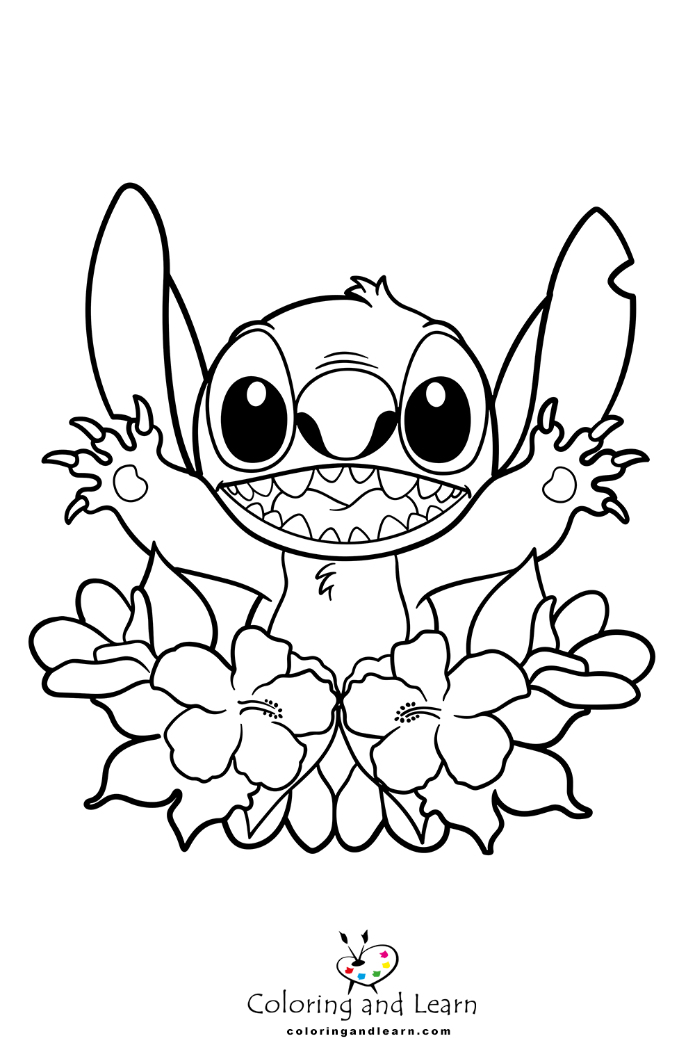 125+ Coloring Page Lilo and Stitch Printable 21