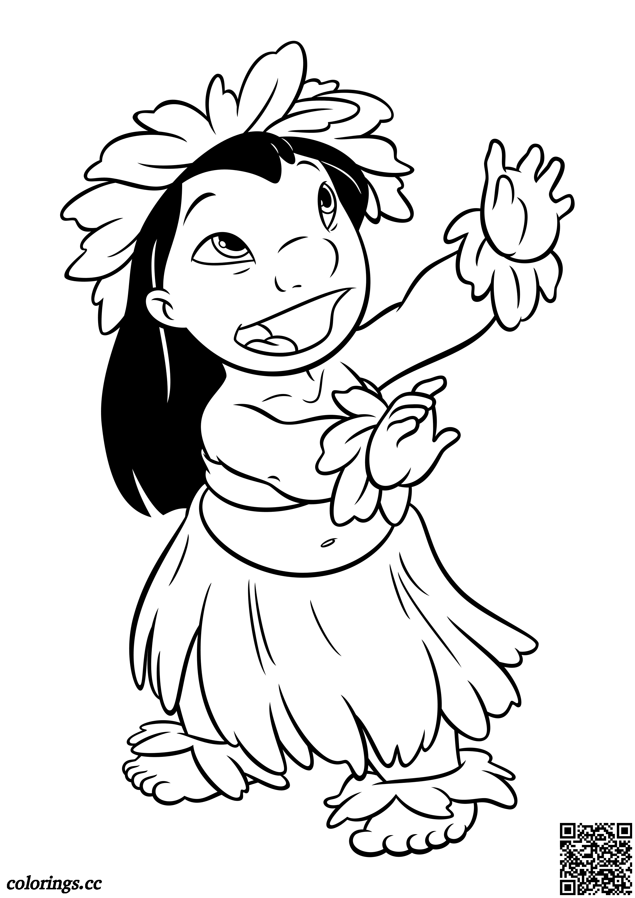 125+ Coloring Page Lilo and Stitch Printable 33