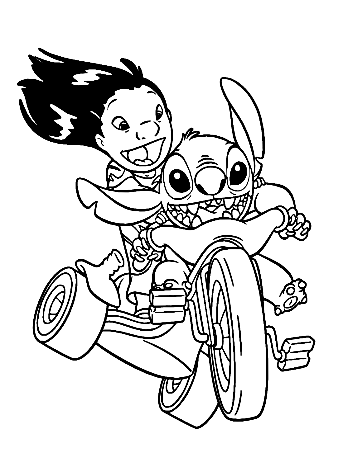 125+ Coloring Page Lilo and Stitch Printable 69