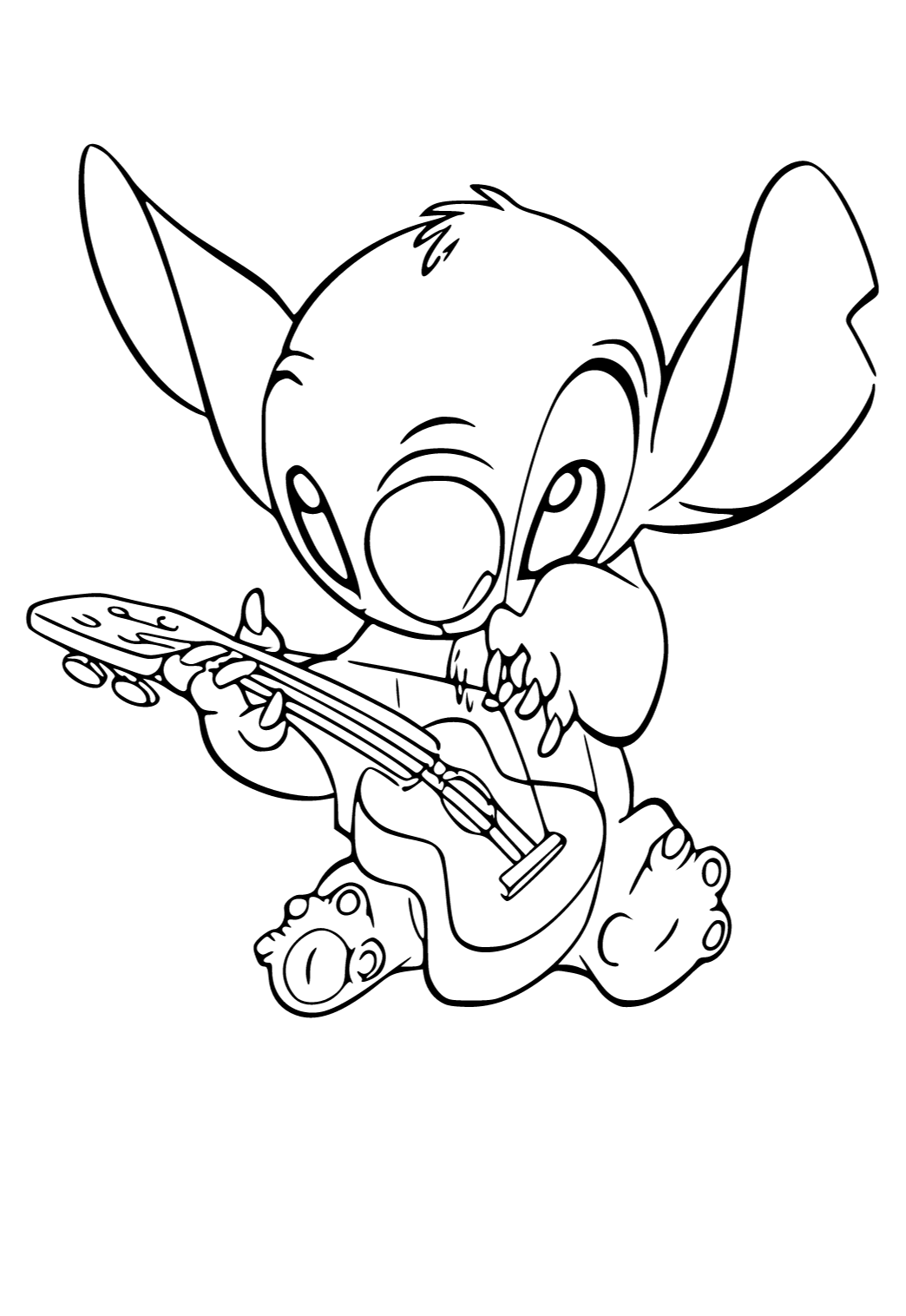 125+ Coloring Page Lilo and Stitch Printable 83