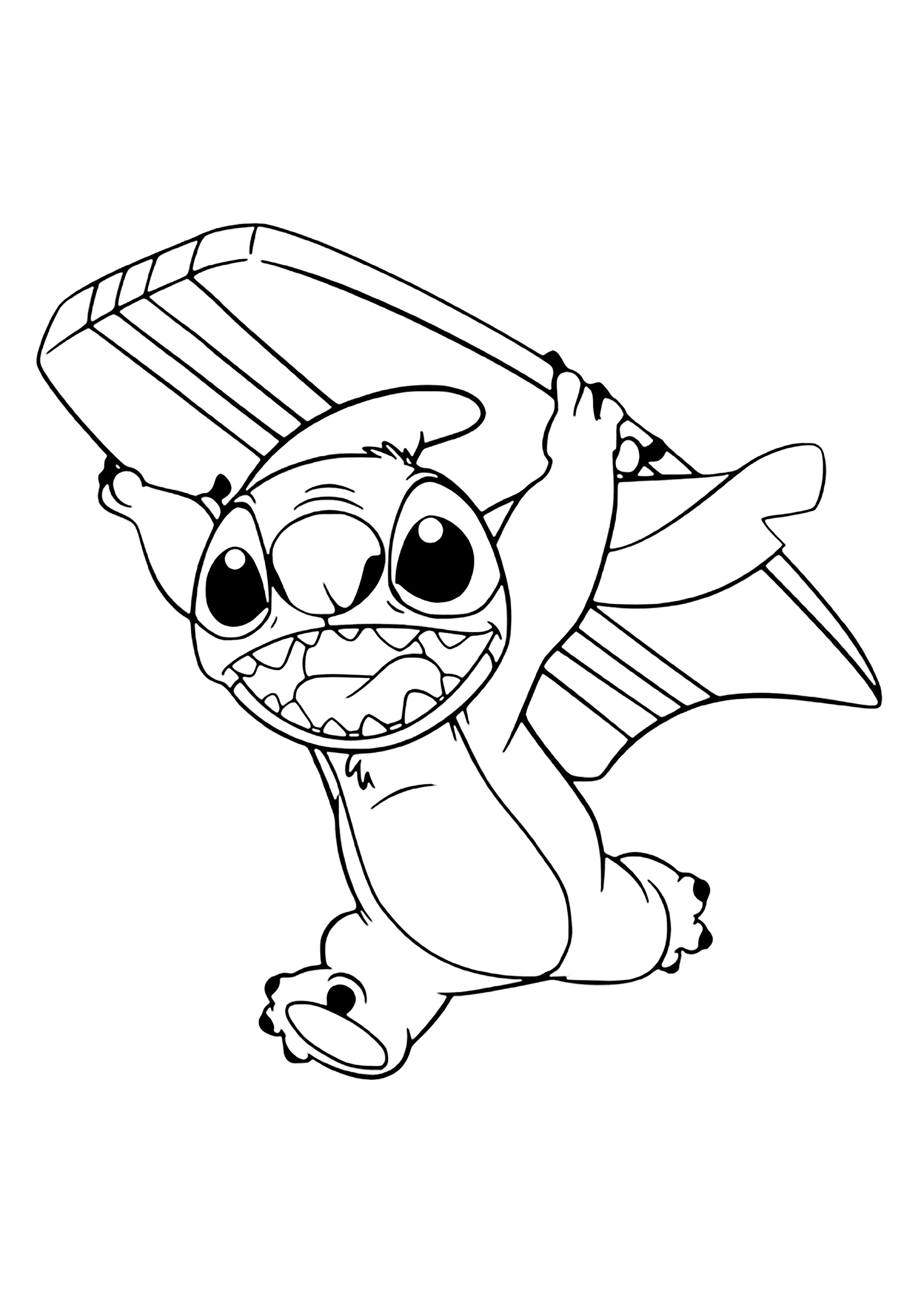 125+ Coloring Page Lilo and Stitch Printable 85