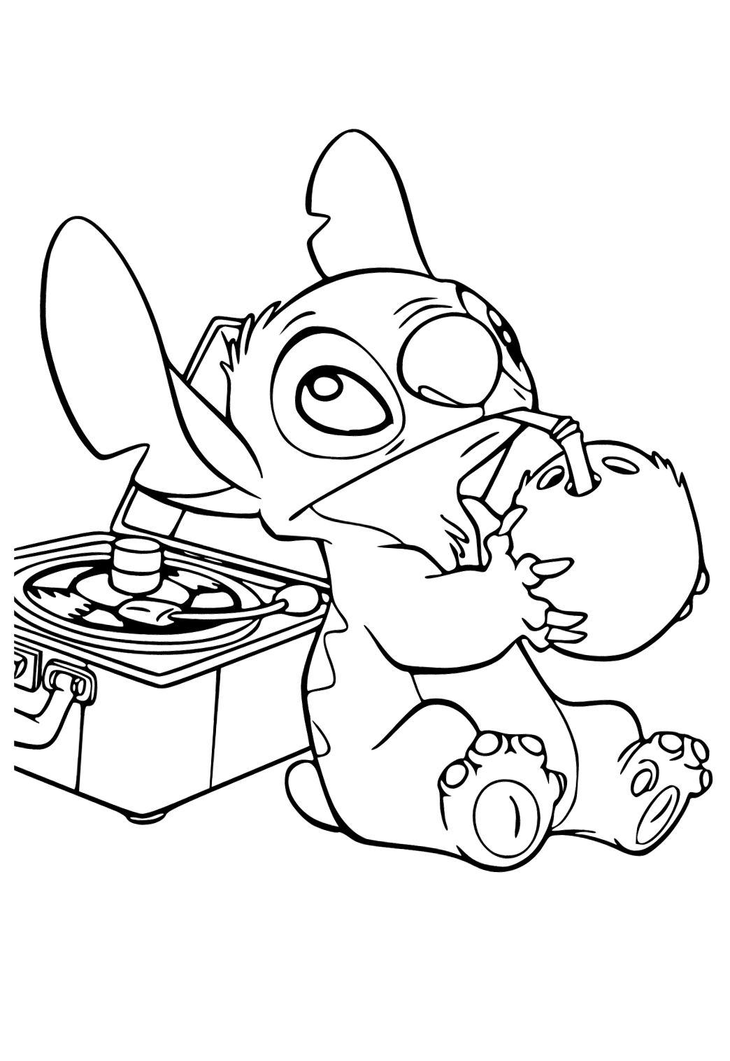 125+ Coloring Page Lilo and Stitch Printable 99