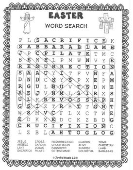 126 Easter Word Search Puzzles Printable 120