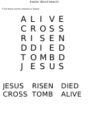 126 Easter Word Search Puzzles Printable 46