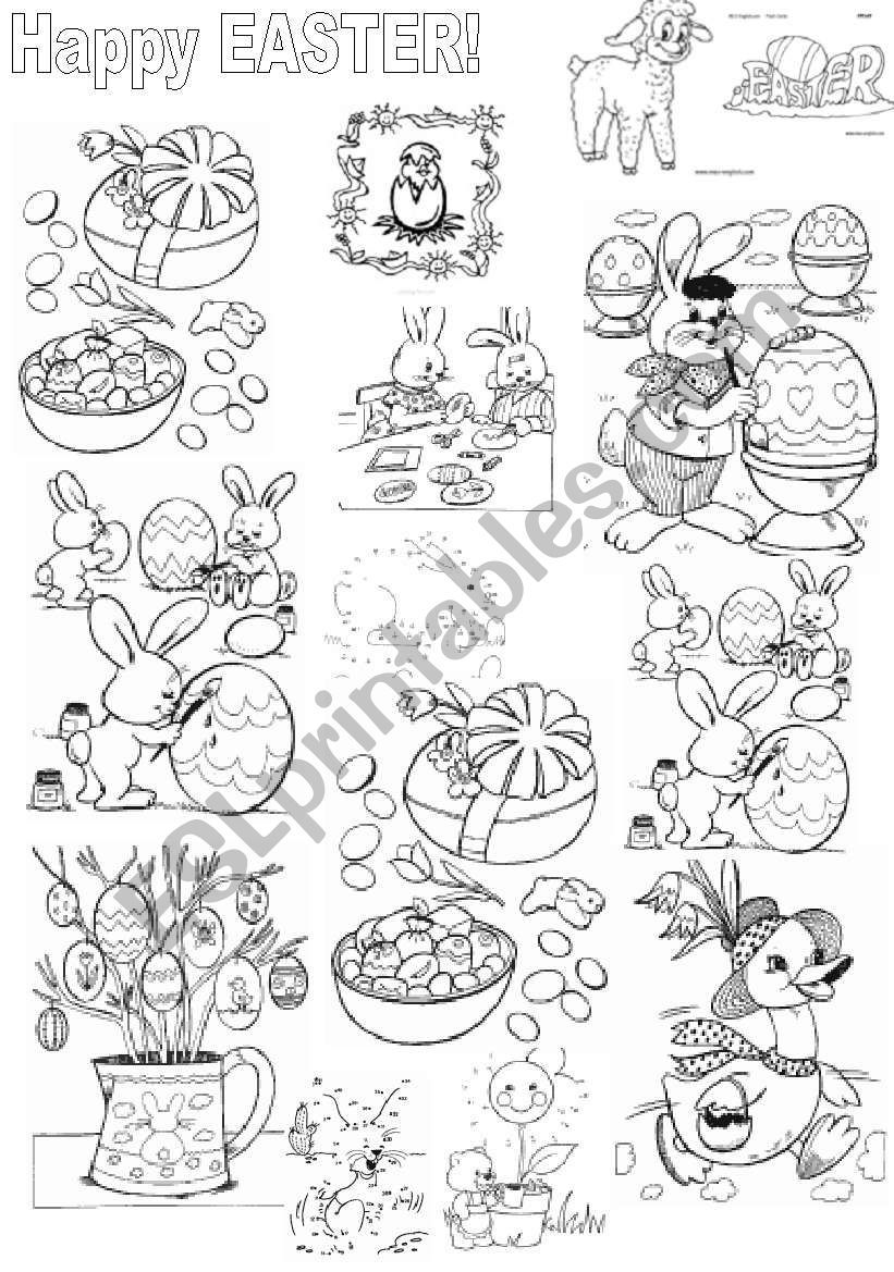 126 Easter Word Search Puzzles Printable 55