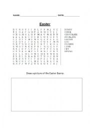 126 Easter Word Search Puzzles Printable 9