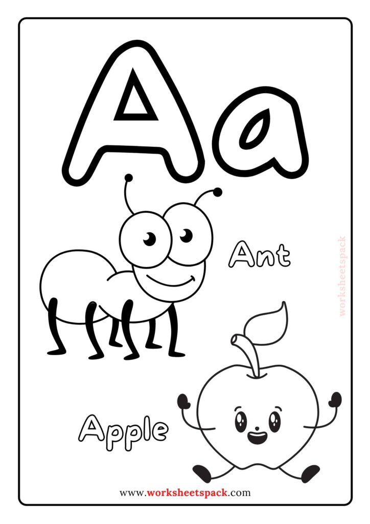 128+ Letter E Coloring Pages Preschool Printable 34