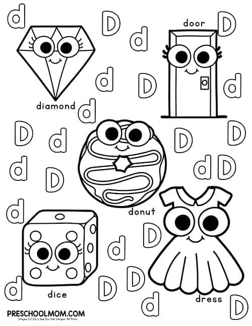 128+ Letter E Coloring Pages Preschool Printable 48