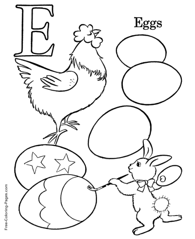 128+ Letter E Coloring Pages Preschool Printable 75