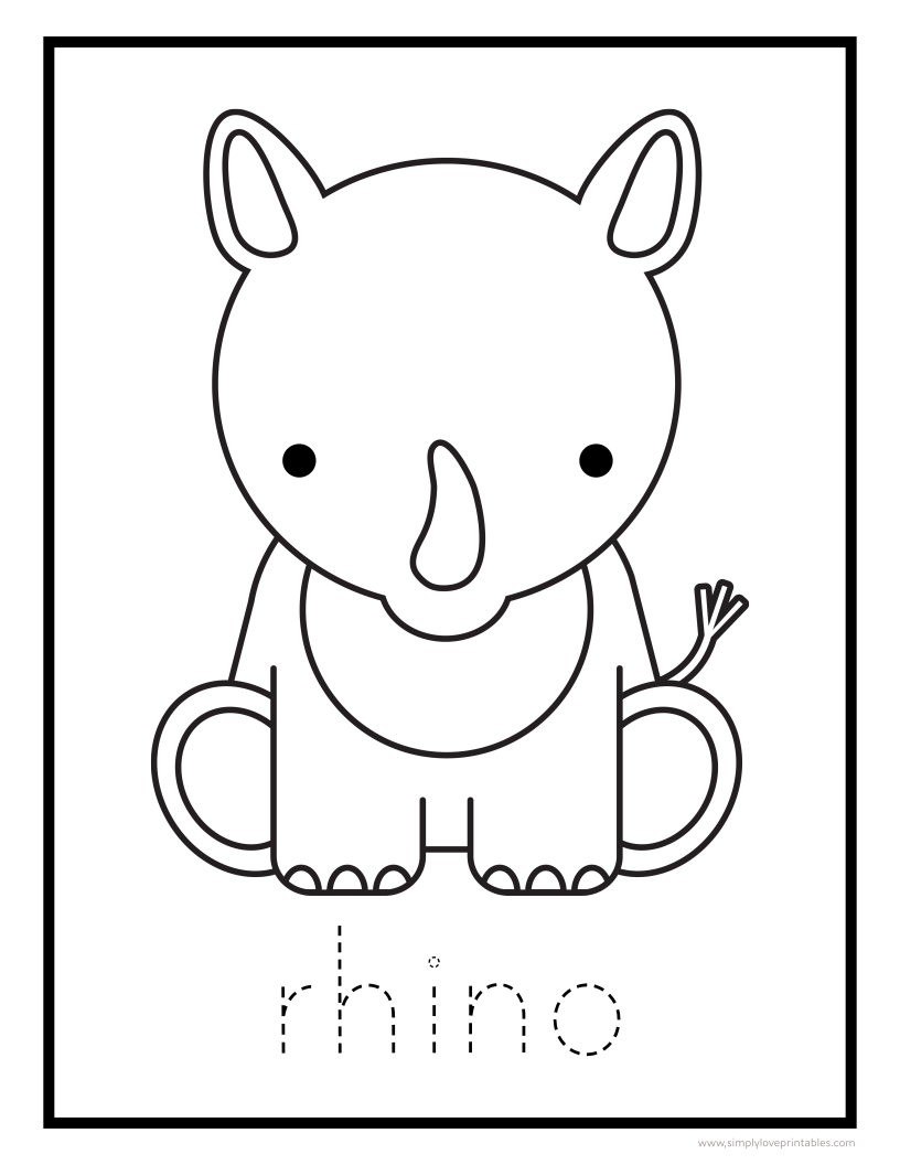 130 Cartoon Easy Coloring Pages Printable 103