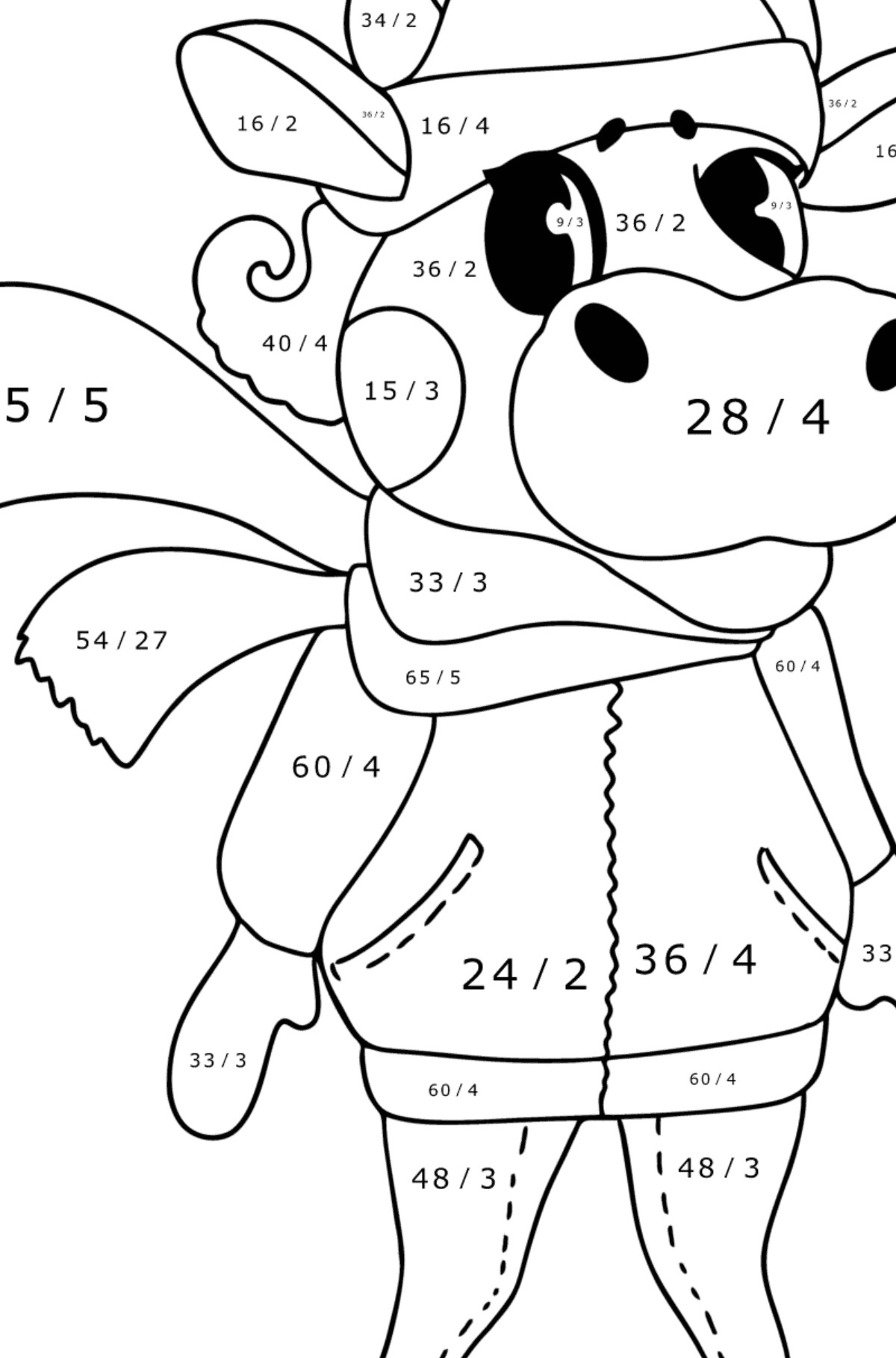 130 Cartoon Easy Coloring Pages Printable 118