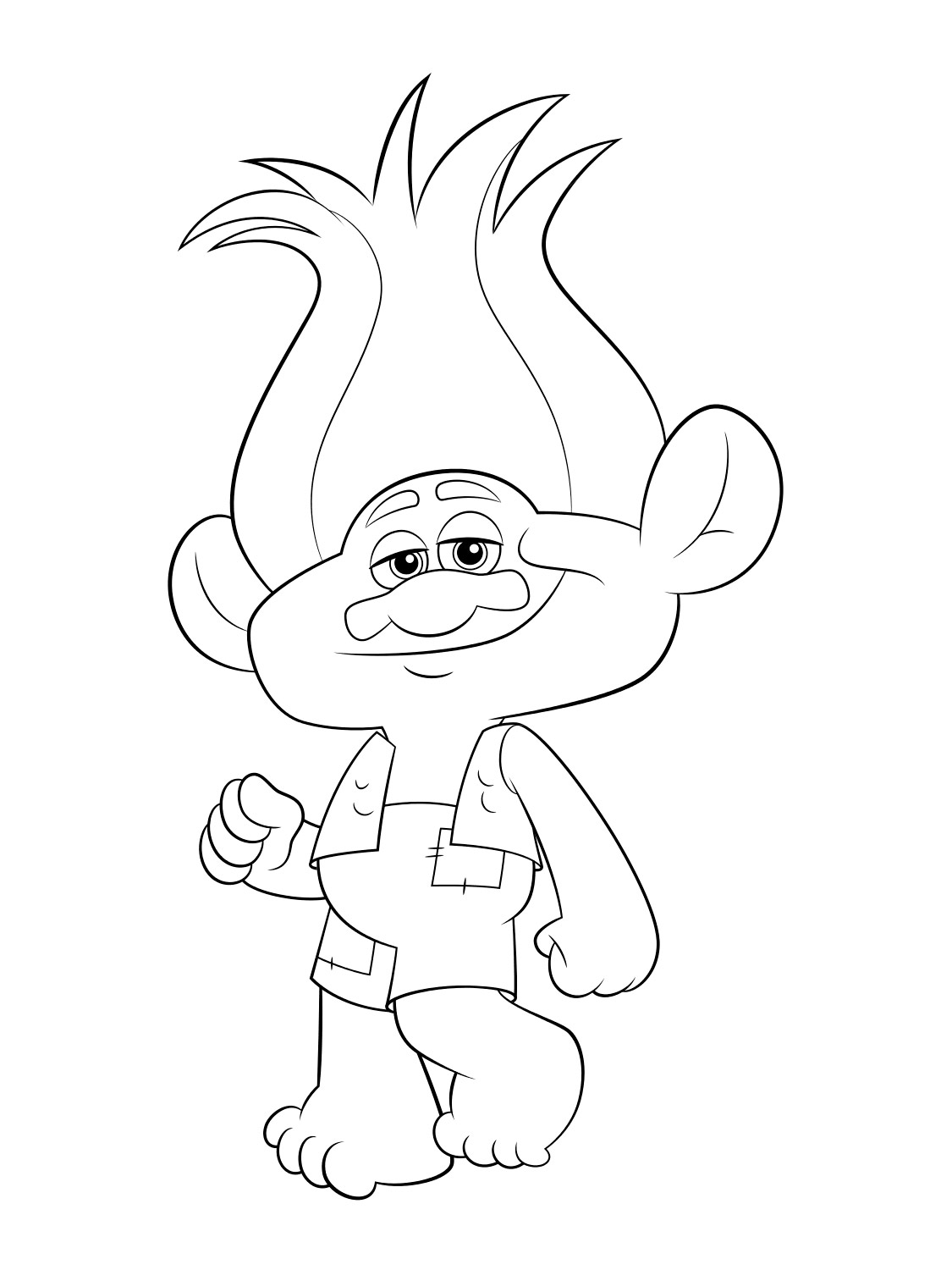 130 Cartoon Easy Coloring Pages Printable 27