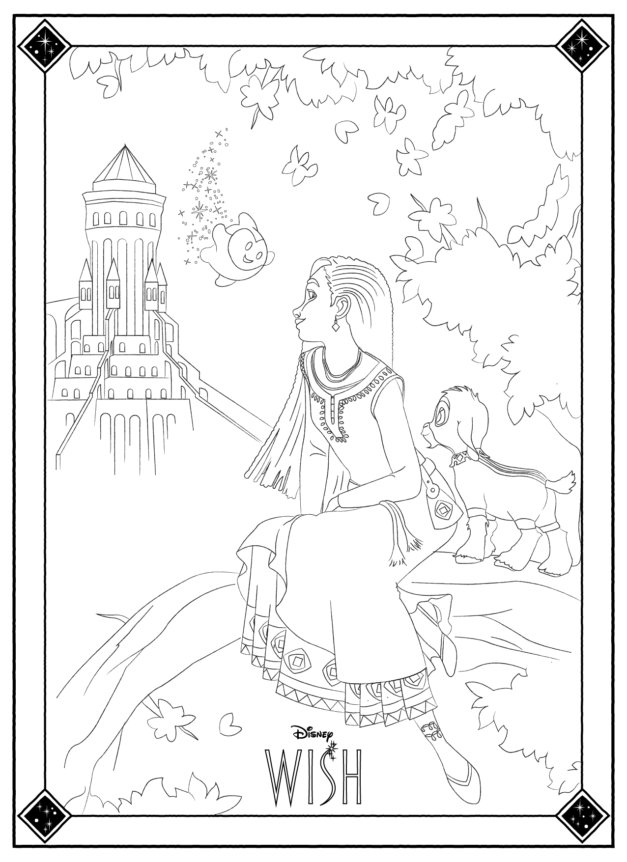 130 Cartoon Easy Coloring Pages Printable 29